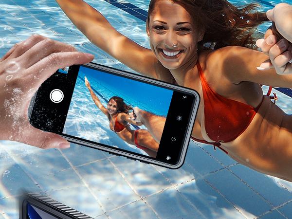 Temdan Designed for Samsung Galaxy S26 Ultra/S26 Plus /S26 Case Waterproof, Built-in Lens & Screen Protector Military Shockproof Dropproof IP68 Underwater Full Body Phone Case-Black (2026)