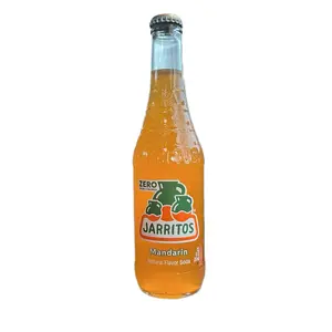 Jarritos Mandarin Zero Sugar 4PK- Naturally Flavored Soda with Zero Sugar & Zero Calories - Refreshing Citrus Taste - Beverage
