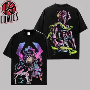 [IG] Galactus 'Devourer of Worlds' Comics Graphic Premium Cotton T-Shirt (Made In US), Devourer of Worlds MCU Comic Graphic Tee, Super Hero MCU Universe Comics Book Fans Shirt, Comic Book Outfit, Gift For Hero Fans