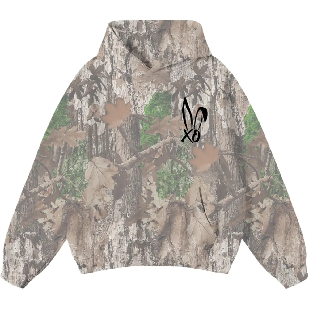 XO Logo Camo Hoodie