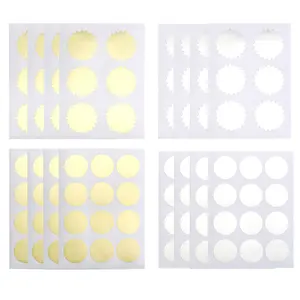 Self-adhesive Labels With 54 Or 108 Stickers Per Sheet, Suitable For Marking Food Expiration Dates, Kitchen Ingredients, And For Labeling In The Wardrobe. They Are Handwritten Stickers.