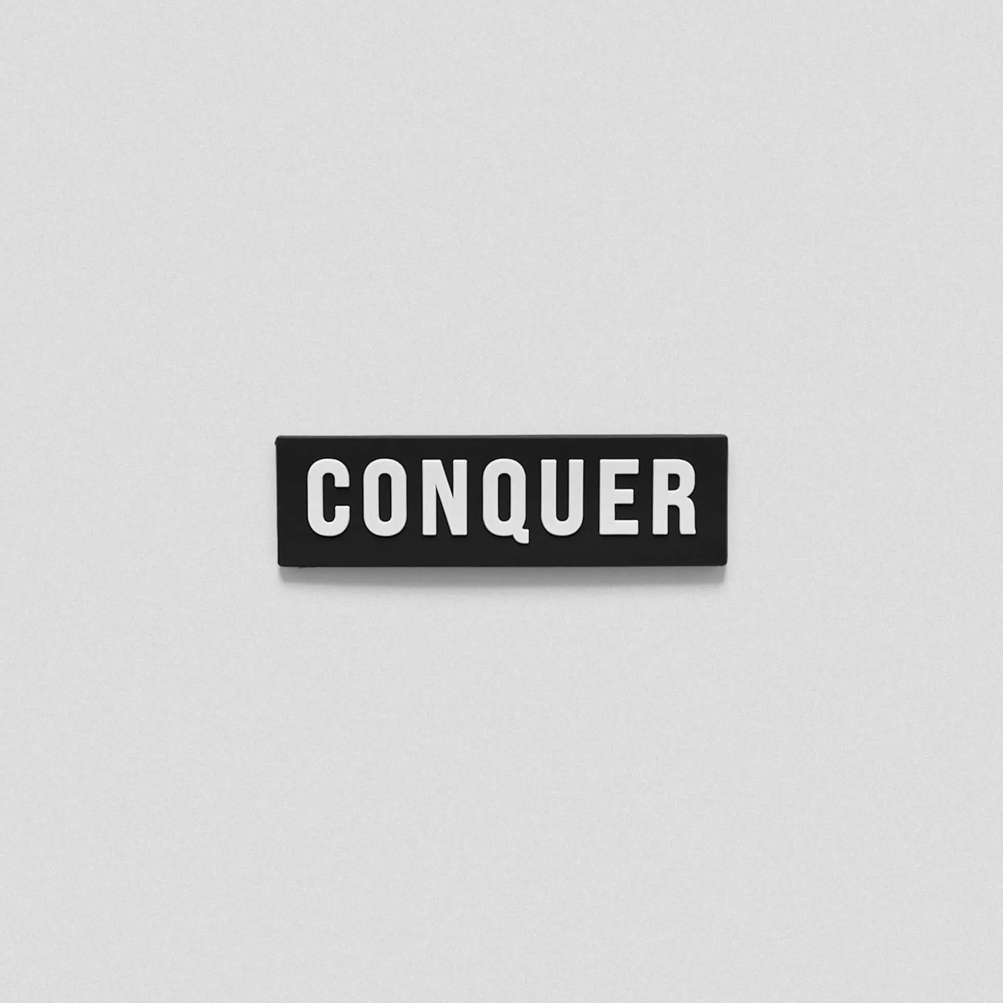 Gymreapers Conquer Patch for Gym Bag, Lifting Belt, or Hat