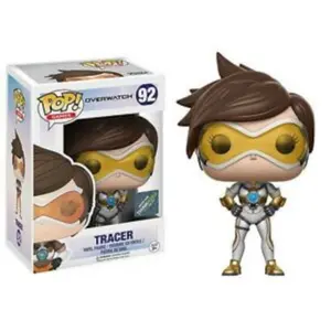 Funko Pop! Overwatch Tracer [Posh White] ThinkGeek Exclusive #92