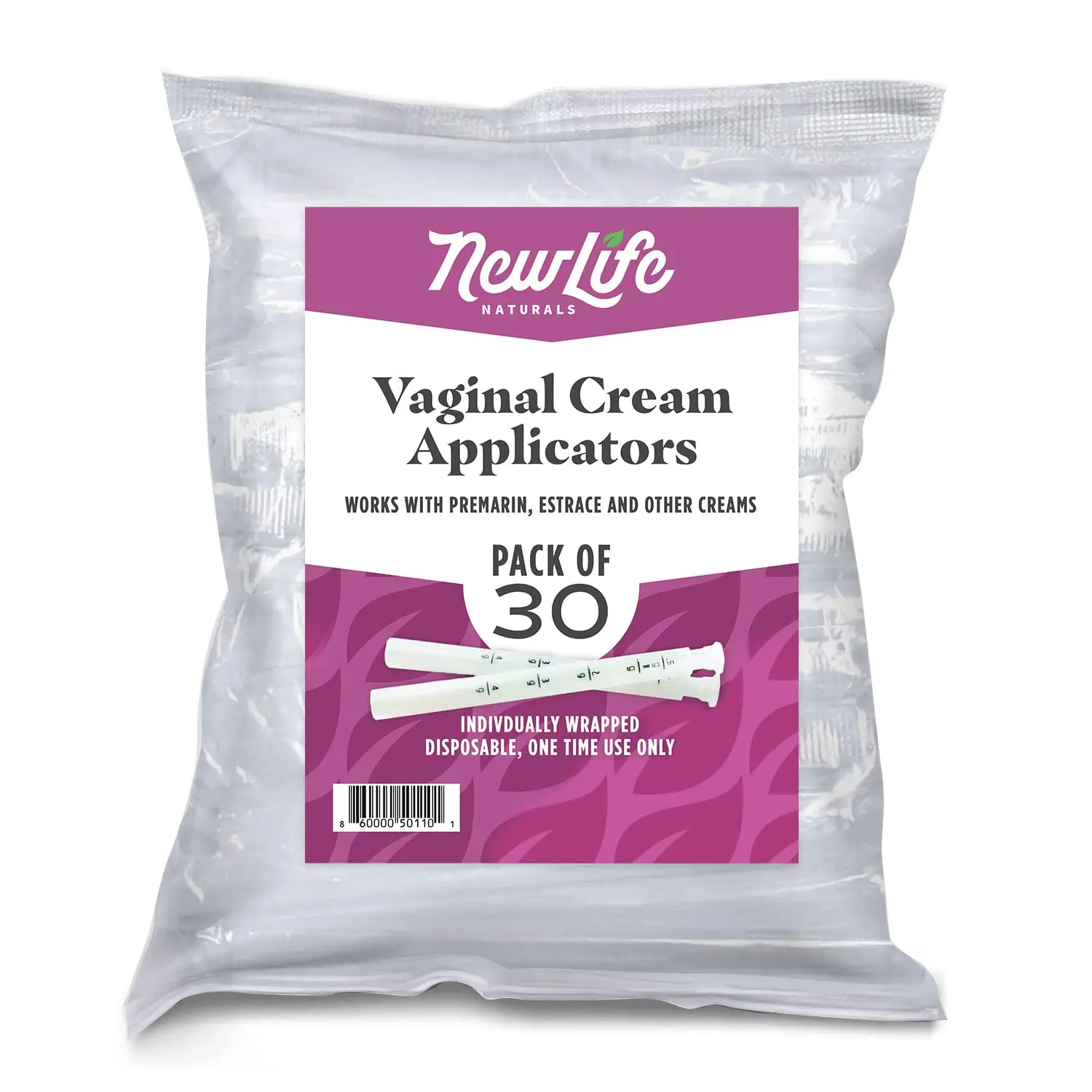NEWLIFE Feminine Hygienic Vaginal Suppository Applicators, 14-Count Disposable Solid Units, Youth Support, Easy Measuring, Coconut Oil Compatible, Boric Acid Moisturizing, Hyaluronic Acid Use, Sensitive-Friendly, 24-Month Shelf Life, Individual Packs