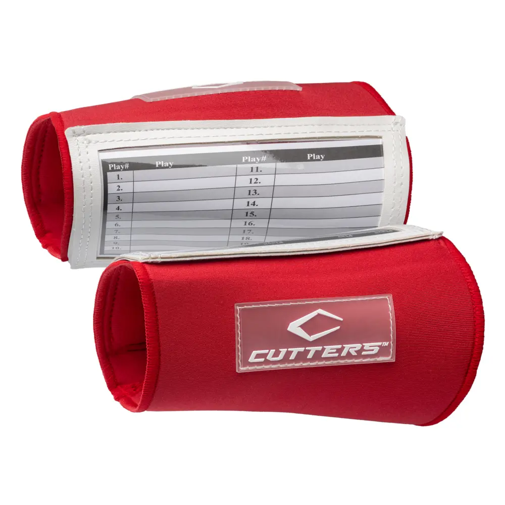 C CUTTERS C-Flex® Triple Playmaker Wristcoach Wristband - 3-Window Football Sports Accessory for Quarterbacks, Linemen, Receivers, 60-300 Play Storage, All-Season Clutch Decision Support