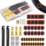 Bike Tire Repair Kit, 55 Pcs Bike Tube Patch Kit with Levers, Tire Patch and Glue, Ideal for Mountain and Road Bikes, Versatile Use, Essential Cycling Gear, Tools, Bike Accessories, Cycling Accessory