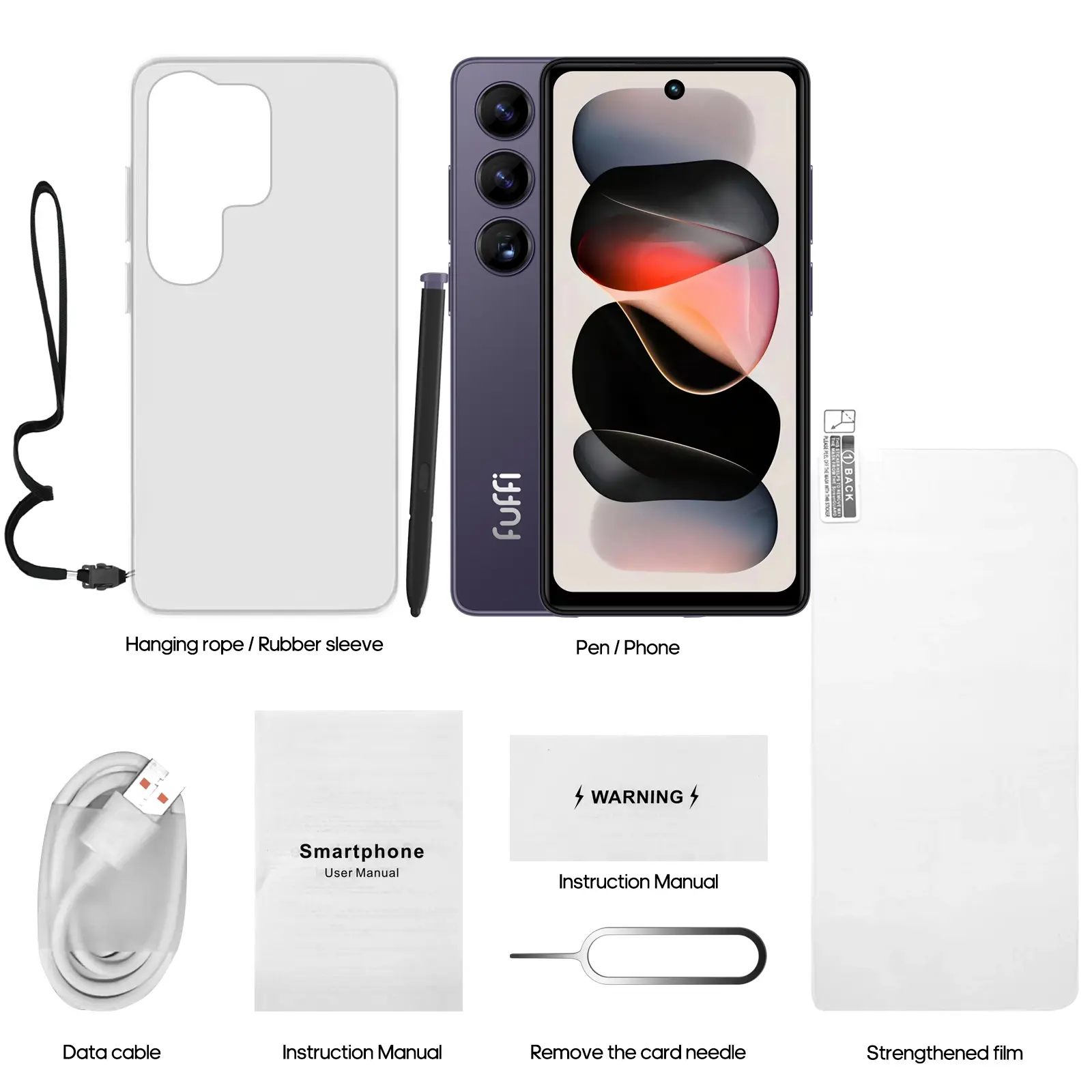 FUFFi-Android Phone, 5.5 Inch Display, 4+64GB ROM/32GB ROM, Dual