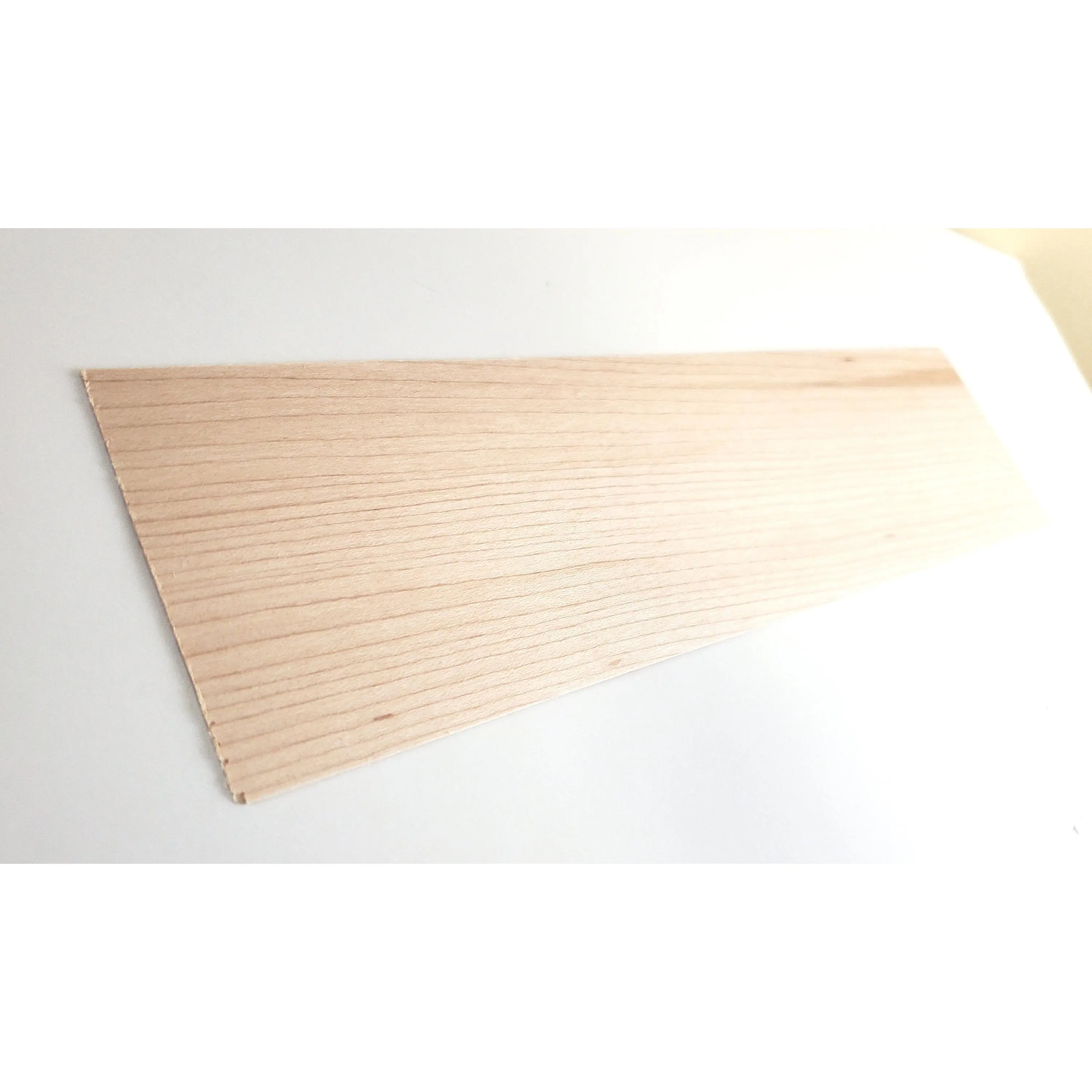 Maple Wood Sheet Plank Thin 1/32" x 3" x 12" long Veneer Sanded Woodworking