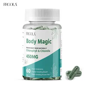 Body Magic by FRCOLA-body odor, Gut&Skin Chlorophyll Edible Supplement Fitness Healthcare Natural Dierary Healthy