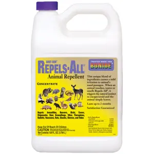 212 MAIN 1-Gal Concentrate Animal Repellent (Bonide Products 2405 Formula) - Armadillo, Raccoon, Skunk, Deer, Rabbit Repellent, Armadillo Repellent