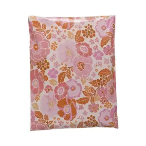 Fall Flowers Poly Mailers Size 19x24 Autumn Floral Shipping Bags