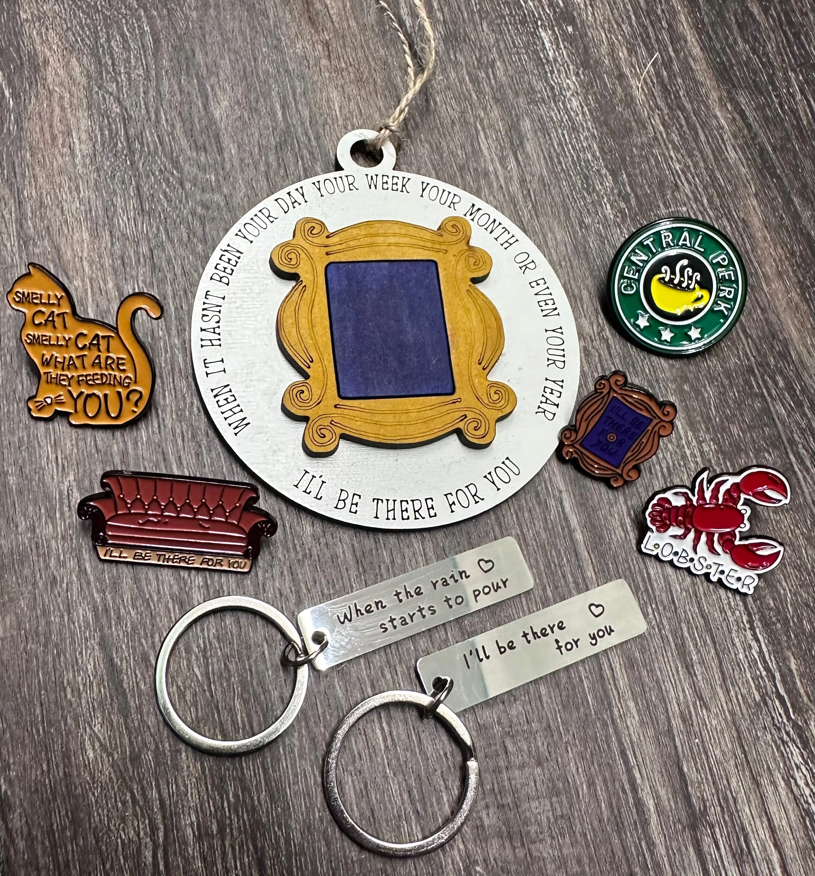 FRIENDS Enamel Pins