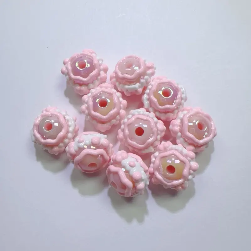 B003 16mm-20mm Hand-Painted Playful Cartoon Customizable Mixed Beads - Beaded Necklace DIY, DIY Jewelry & Jewelry Making Accessories
