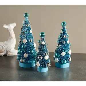 Set of 3 Seashell Sisal Trees by Valerie