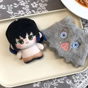 10cm Anime ‌Demon Slayer Kimetsu no Yaiba Hashibira Inosuke Plush Doll Cartoon Cosplay Stuffed Toy Cosplay