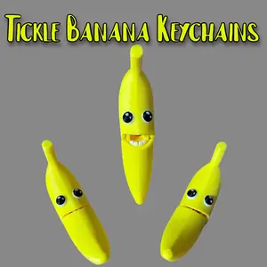 Tickle Banana Keychains