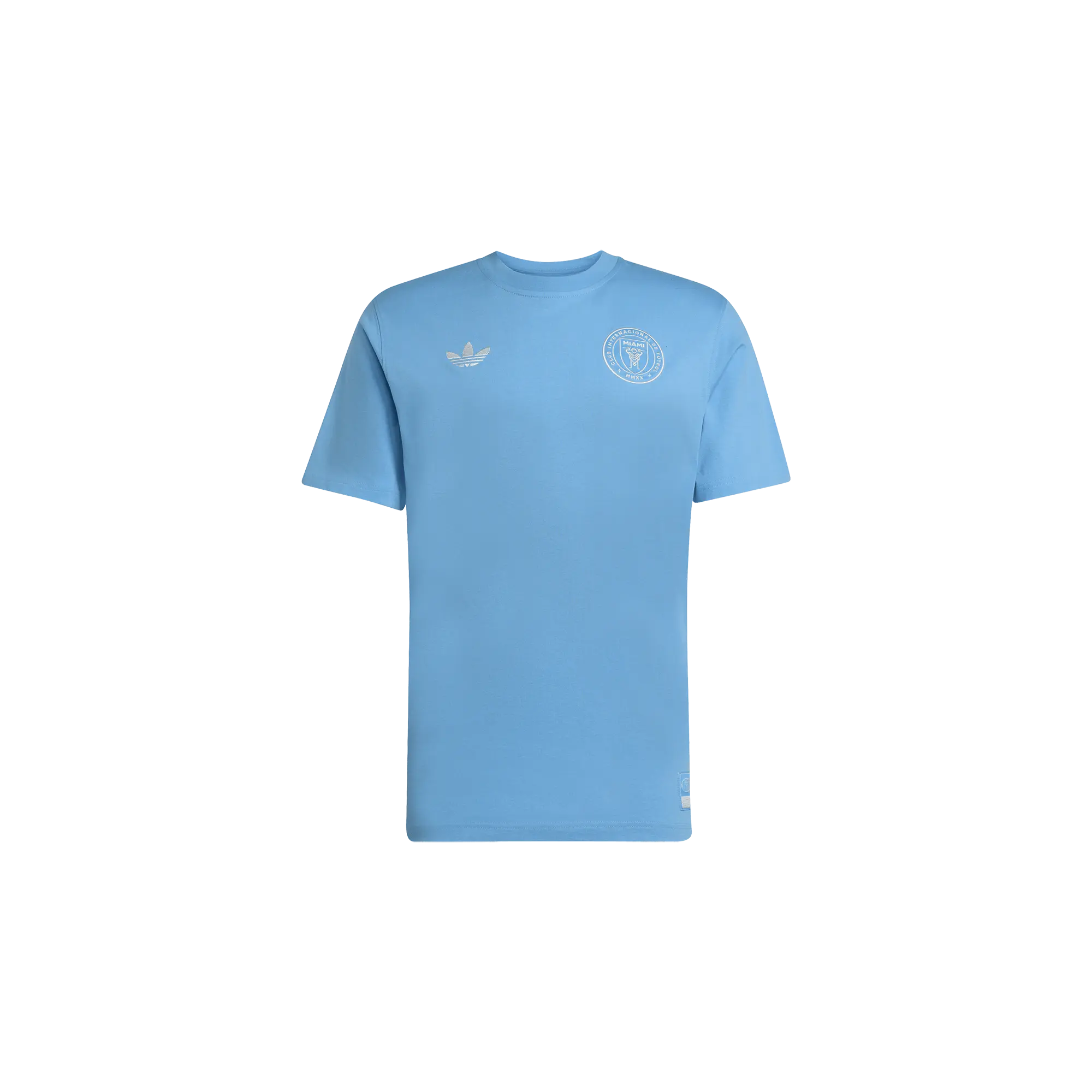 Inter Miami CF adidas Originals Travel Tee "Semi Blue Burst / White Tint" JM5159