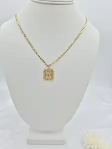 14k gold plated chain with Our Ladyof Guadalupe pendant (33)