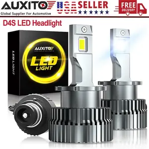 D4S D4R D4C AUXITO D4S/D4R LED Headlight Bulb Replace HID Xenon Super White 6500K Conversion Kit 60000LM