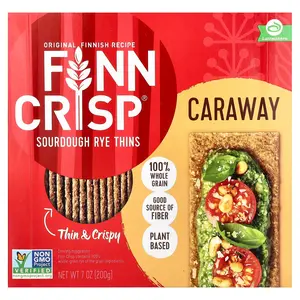 Finn Crisp Sourdough Rye Thins, Caraway , 7 oz (200 g)