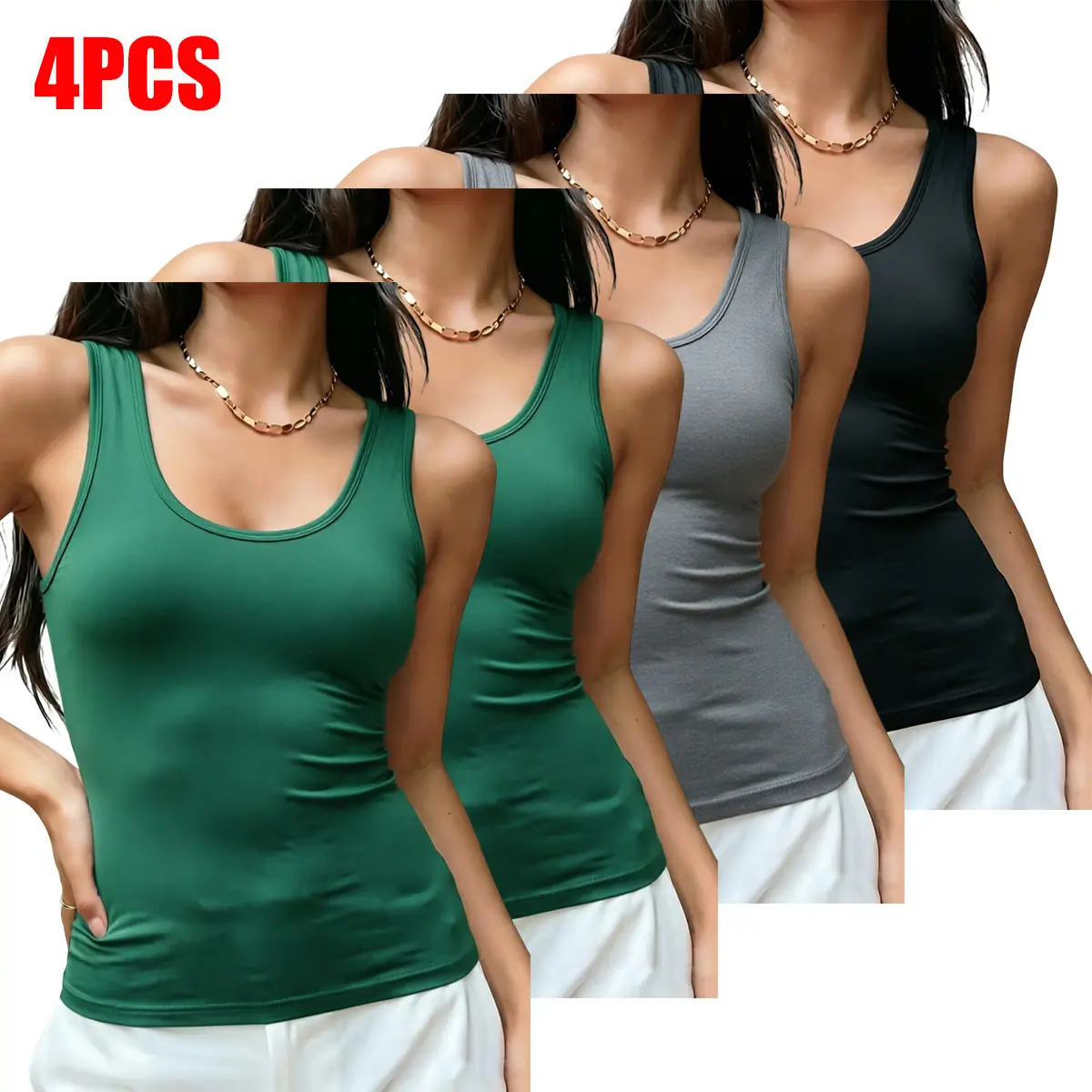A yoga studio essential: a women’s slim-fit textured polyester tank top made from highly elastic textured polyester fabric that supports dynamic movements for yoga and Pilates. Breathable, moisture-wicking fabric keeps the upper body dry during long train