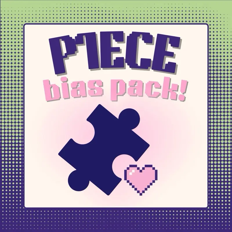 P1ece K-pop bias packs - postcard photocard stickers pins bracelet prints freebies