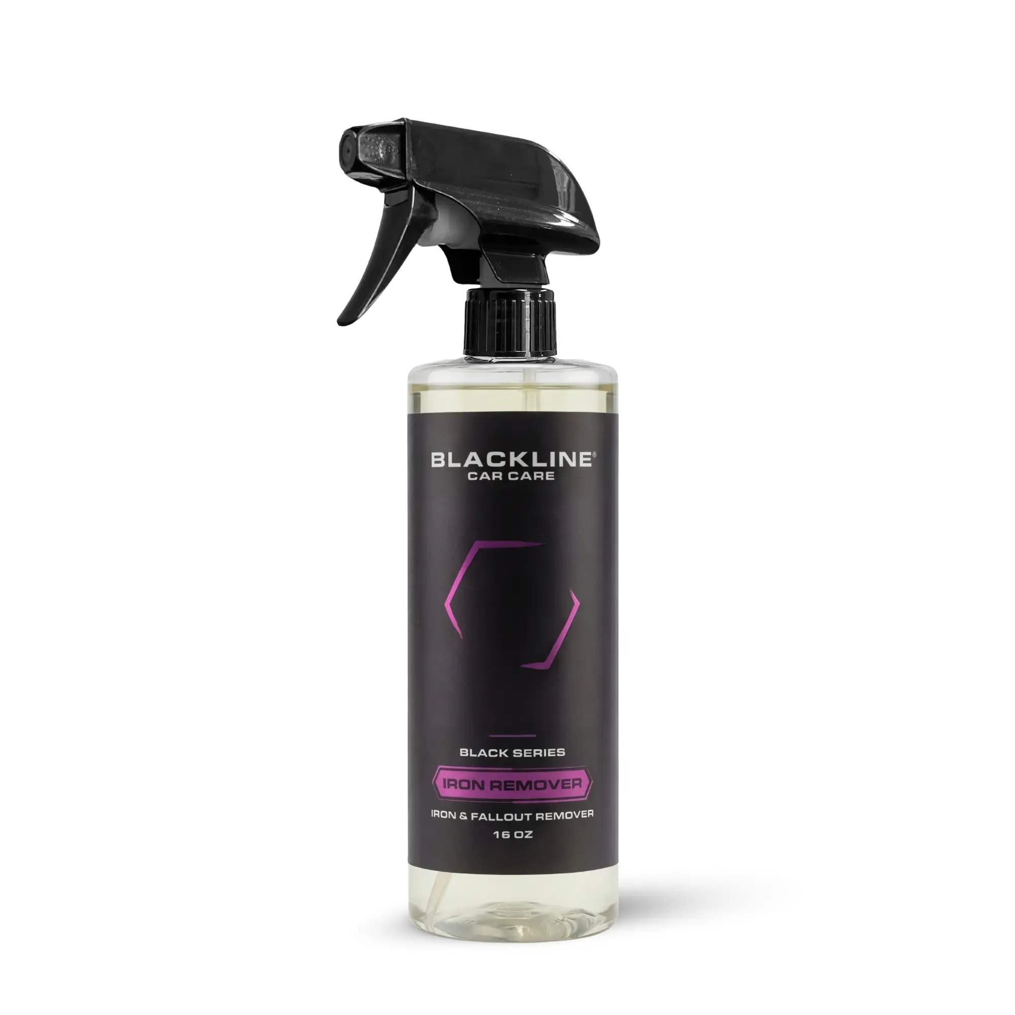 BLACKLINE Purple Iron Remover - Color-Changing Car Cleaning Agent & Cleaner Remover for Paint Decontamination, Wheel Detailing Products for Car Enthusiasts, Ready To Use