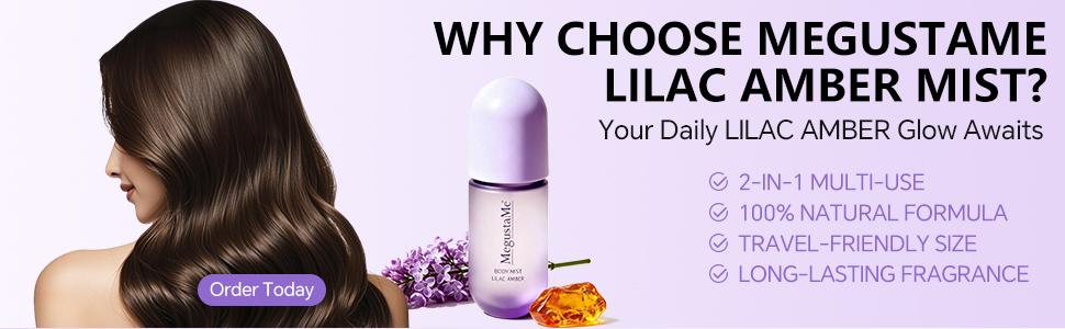 MegustaMe Women's Light Purple Body Spray - Lasting Floral & Woody Fragrance, Paraben & Phthalate Free, Gentle Daily Perfume, Travel Size, Skin-Safe, All Skin Types MegustaMe Women's Light Purple Body Spray - Lasting Floral & Woody Fragrance, Paraben & Phthalate Free, Gentle Daily Perfume, Travel Size, Skin-Safe, All Skin Types