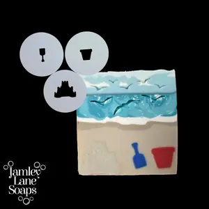 Sandcastle 3 Piece Extruder Disc Set