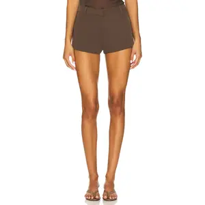 Lovers and Friends Oaklyn Short in Chocolate Brown