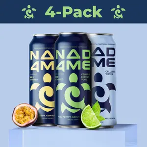 NAD4Me | 4-pack | NAD+ drinks