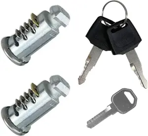 2 Pack Lock Cores Compatible with Thule One-Key System Lock Cylinders, Key Cylinder for Bike Rack, Roof Cargo, Roof Rack, Towers, Ski Rack
