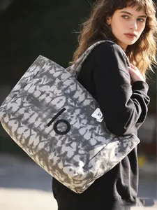 2026 new In-Stock Women's Large-Capacity Canvas Tote Bag – lo-Style Casual/Relaxed Shoulder & Hand-Carry Yoga Bag