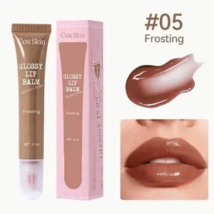 COS SKIN FROSTING SHADE  Waterproof Lip Moisturizer Plumper Tinted Nourishing Hydrating Moisturizing Jelly Oil Gloss