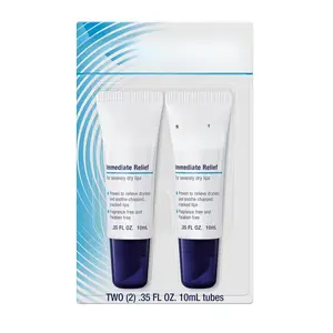 Aquaphor Lip Repair Ointment, Moisturizing Lip Balm Pack, Relieves Dryness, 0.35 Tube, Pack of 2