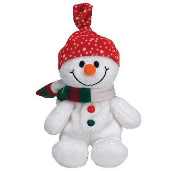 TY Beanie Baby - FREEZIE the Snowman (7 inch) (2005) - MWMTs