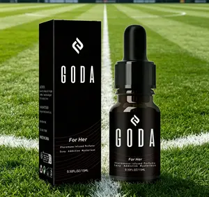 GODA For Her Pheromone Perfume For Women, Long-Lasting Floral Fragrance with Jasmine & Rose, Sweet & Spicy Warm Aroma Perfume Oil, Vegan & Cruelty-Free Travel Size Scent, All-Day Attractive Feminine Aura Spray, 15ml / 0.50 Fl. Oz