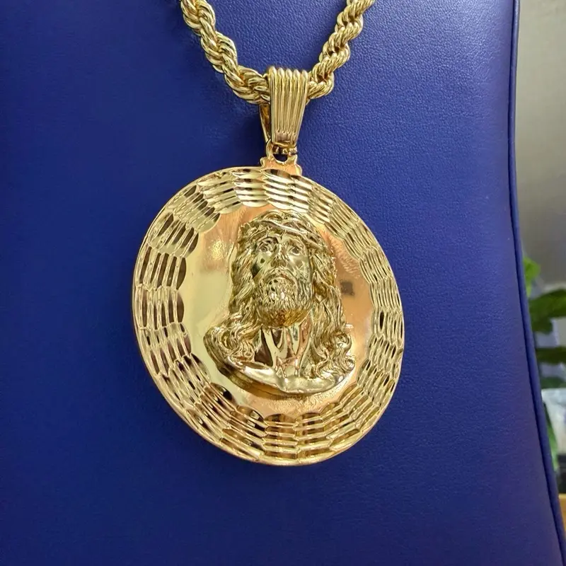 14k Gold Bonded Pendant Necklace Set