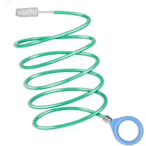 Auto Sunroof Drain Cleaning Tool, 120 Inch Long Flexible Tube Cleaning Brush, Extra Long Pipe Cleaners for  Sunroof, Windshield Wiper Drain Hole, Trunk Drain & Sewer Maintenance.