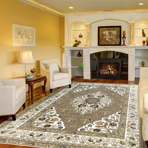 [Black Friday & Cyber Monday] Cosy Home Decoration non-slip retro living room rug, washable area rug, home decoration, thickened memory foam rug