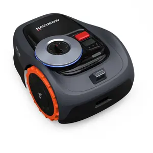 Segway Navimow i110N Robot Lawn Mower, Perimeter Wire-Free, 0.25 Acre Coverage, RTK+Vision, AI-Assisted Mapping, Virtual Boundary, APP Control, 58dB(A) Quiet, Multi-Zone Management