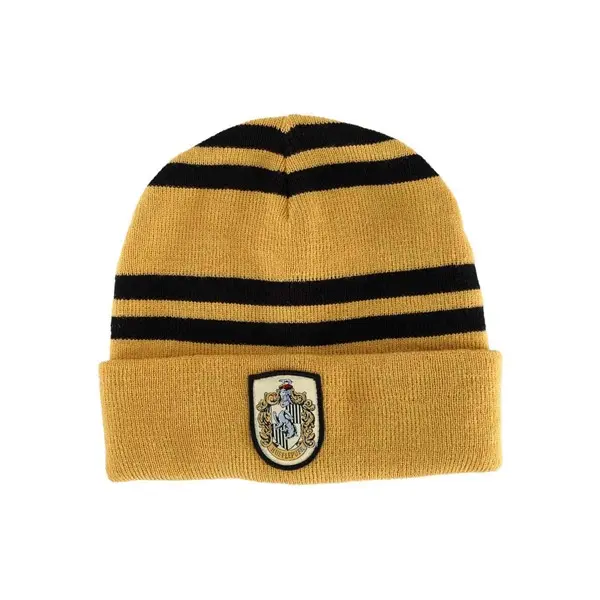 Knitted Hufflepuff Hat Knitted Hufflepuff Hat