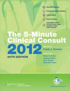 USED-The 5-Minute Clinical Consult 2012 by Domino (Hardcover)