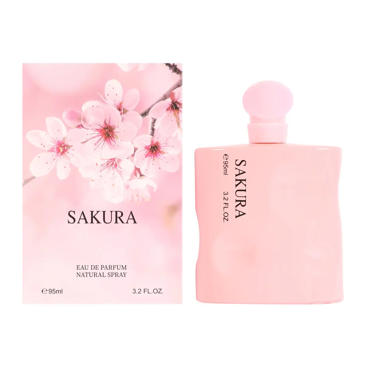 Sakura Spray Perfume Eau de Parfum for Women - 95ml/3.2fl.oz.