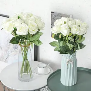 20/30/40pcs Artificial Rose Bouquet, Fake Roses for Wedding Decor, Table Decoration, Bridal Shower, Valentine's Day, Home & Living Room