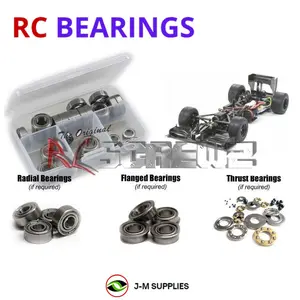 RCScrewZ Metal Shielded Bearings tam147b for Tamiya F104 PRO II / F104-X1 1/10 #58652 /#84203 | RCX