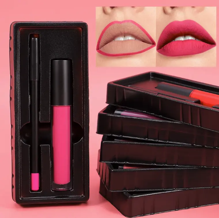 LivFab Waterproof Matte Lip Liner and Lip Lipstick