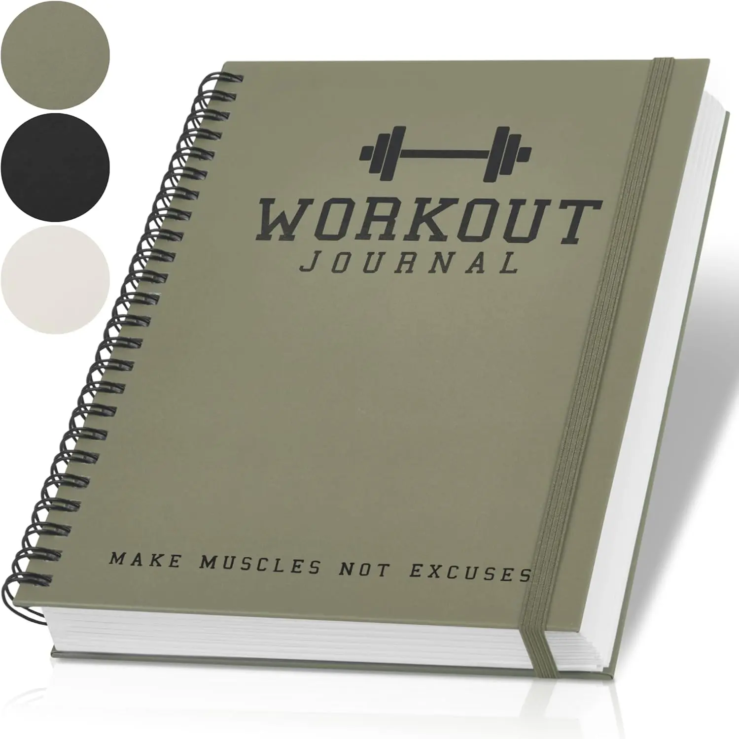 Fitness Journal for Tracking Your Gym Goals - Detailed Workout Planner & Log Book For Men and Women With Calendar