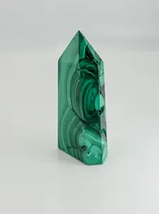Malachite Tower | Vibrant Green Crystal for Transformation & Energy Healing