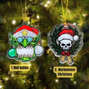 [ARRIVE AFTER CHRISTMAS] Warhammer 40k Christmas Ornament, Heresy Iconic Gifts For The Emperor, Car Ornament
